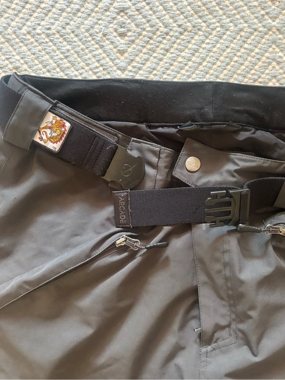 The North Face Men's Black Insulated Snow Pants